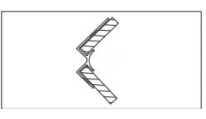 Attache d'angle intérieur (W)