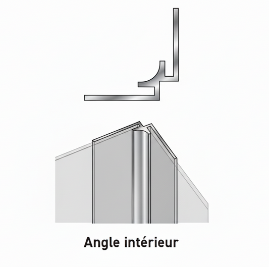 Attache d'angle intérieur (W) - Panore