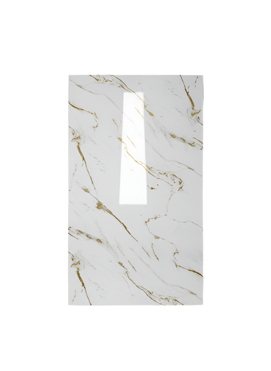 Nouveau | Panneaux Mural UV en PVC, Nuage d'or , 4x8 pied 3mm
