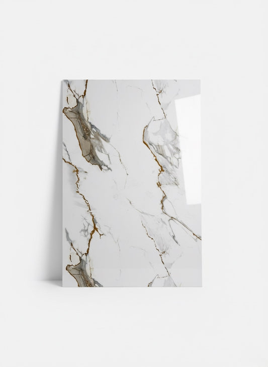 New | PVC UV Wall Panels, Terracotta, 4x8 feet 3mm