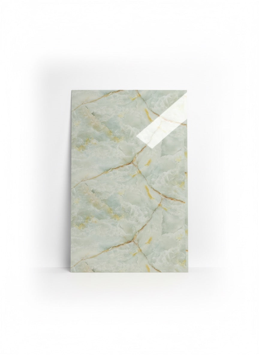 Nouveau | Panneaux Mural UV en PVC, Vert végétale , 4x8 pied 3mm