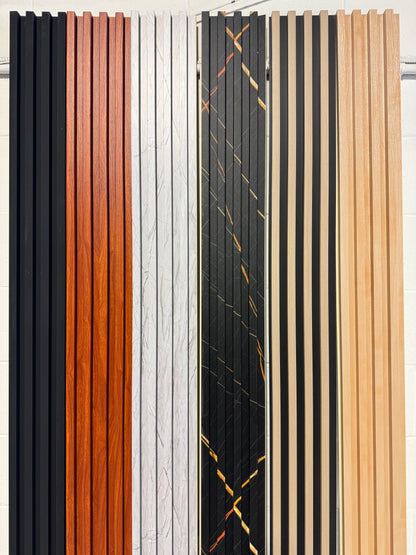 Panneaux en WPC, Noir veine dorée, 0,5 x 9,5 pied x 24 mm
