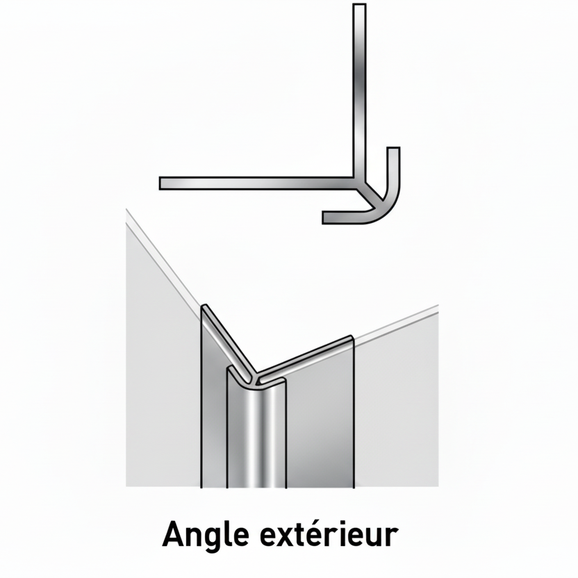 Attache d'angle extérieur - Panore