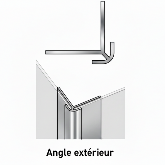 Attache d'angle extérieur - Panore