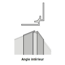 Attache d'angle intérieur (W) - Panore