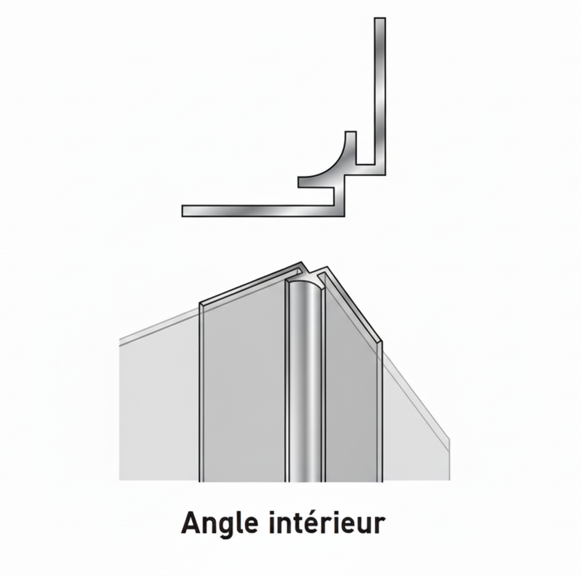 Attache d'angle intérieur (W) - Panore