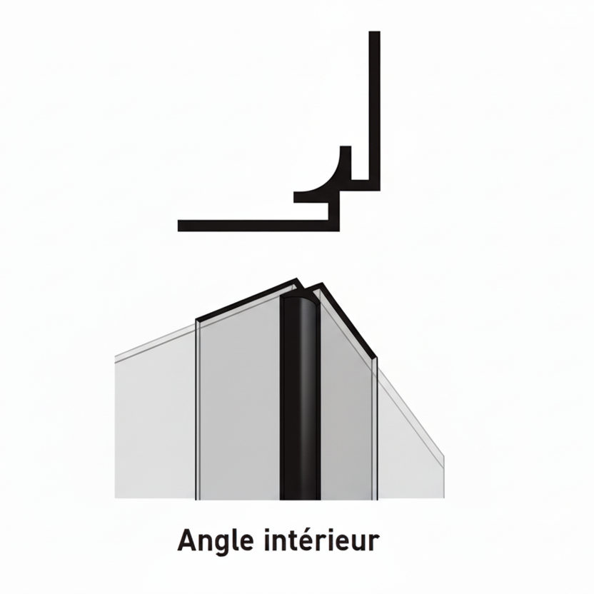 Attache d'angle intérieur (W) - Panore