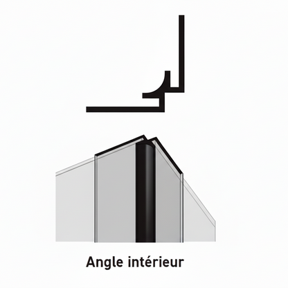 Attache d'angle intérieur (W) - Panore