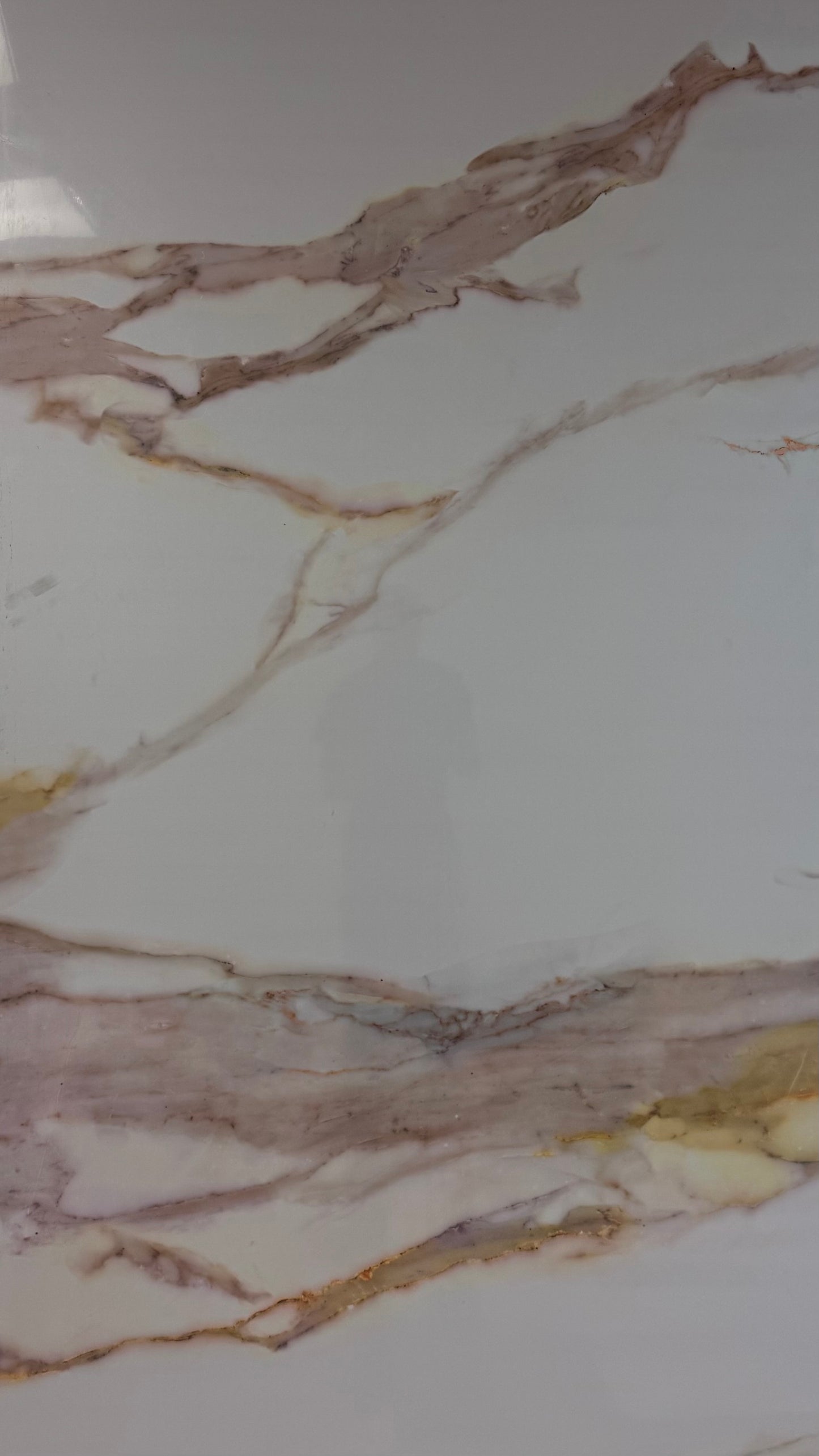 Panneaux Mural UV en PVC, Mauve Bronzé , 4x8 pied 3mm