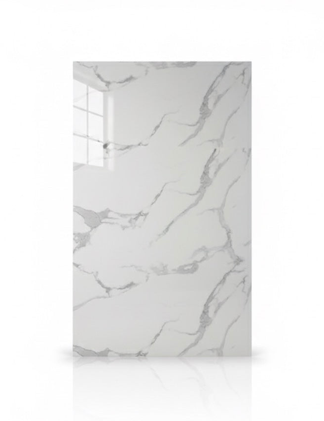 Nouveau | Panneaux Mural UV en PVC, Blanc doux , 4x8 pied 3mm