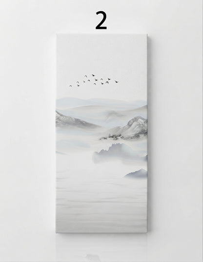 3D PVC UV Wall Panel, Glacial Mountain, 4x8 feet 3mm