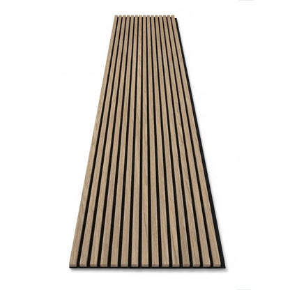 Panneau acoustique en latte de bois Noyer, 2x8 pied