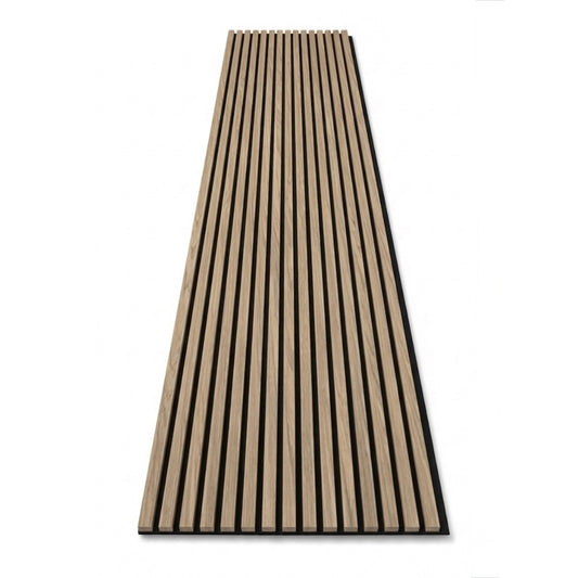 Panneau acoustique en latte de bois Noyer, 2x8 pied