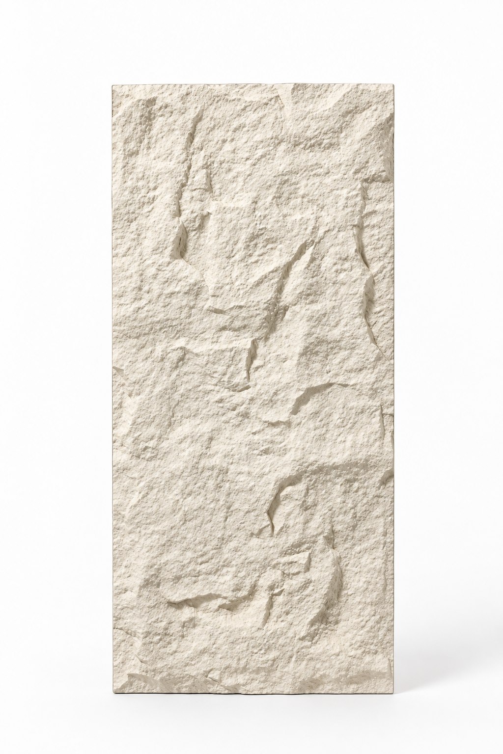 PU Faux Stone, Beige, 2×4 feet 30mm (4 Panels/box)