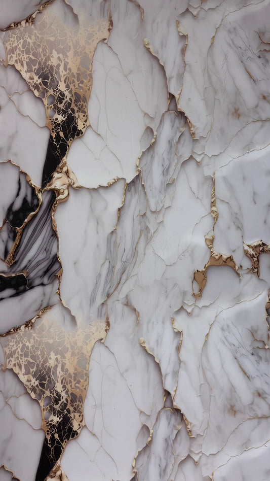 Panneau Mural UV en PVC, Aurore gris , 4x8 pied 3mm - Panore