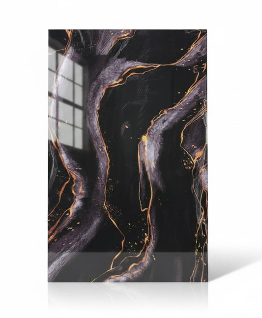 Panneau Mural UV en PVC, Noir galactique, 4x8 pied 3mm | Panore - Panore