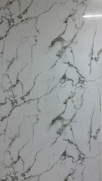 Panneau Mural UV en PVC, Nuance de gris , 4x8 pied 3mm - Panore