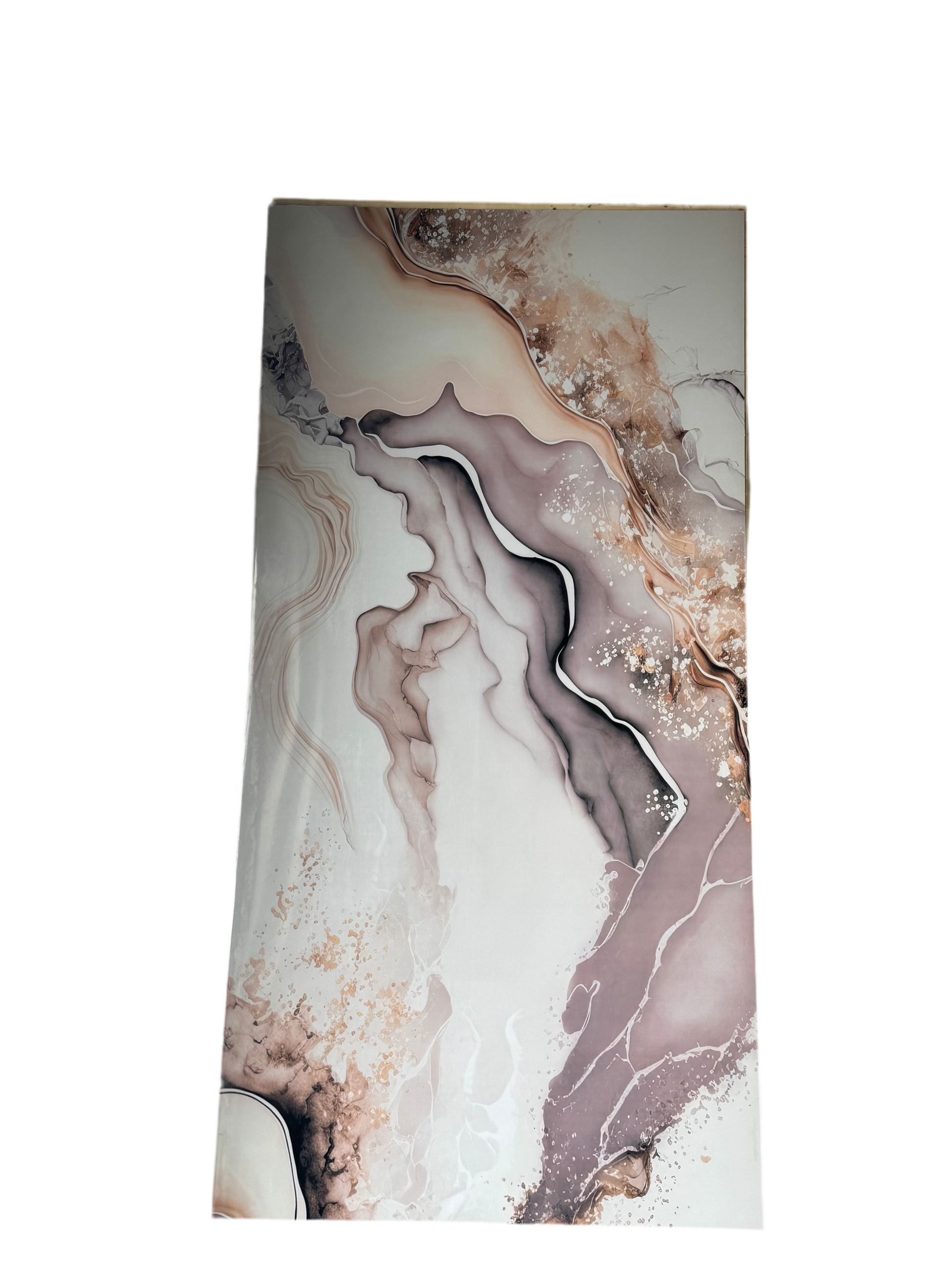 Panneau Mural UV en PVC effet marbre, Aurore Mauve , 4x8 pied 3mm | Panore - Panore