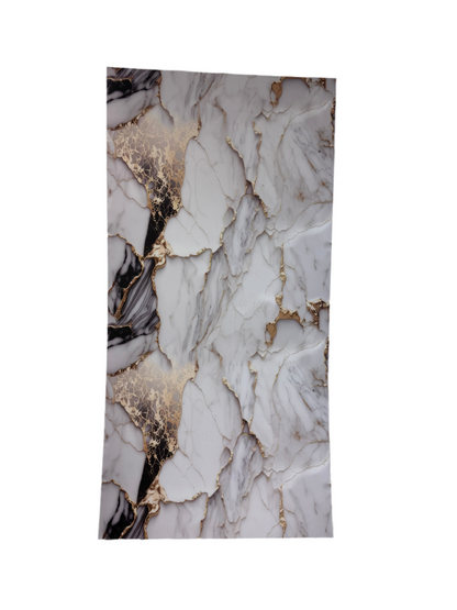 Panneau Mural UV en PVC effet marbre, Aurore gris , 4x8 pied 3mm - Panore