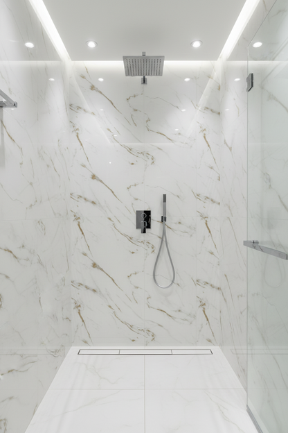 Panneau Mural UV en PVC effet marbre, Nuage d'or , 4x8 pied 3mm | Panore - Panore