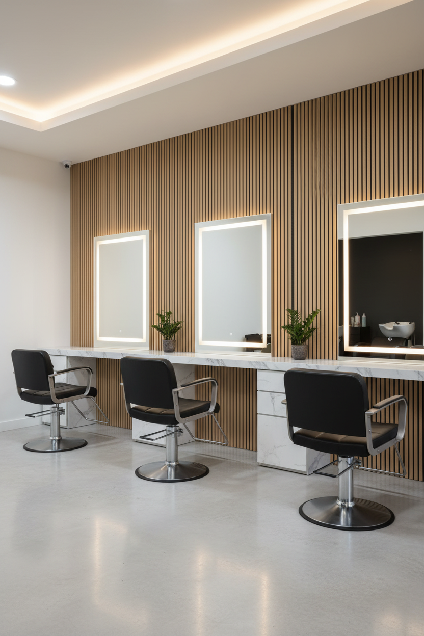 Panneau acoustique en latte de bois Chêne Blanc, 2x8 pied